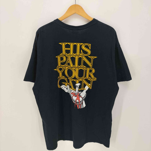GILDAN ボディ ジーザス 両面プリント S/S Tシャツ メンズ import:XL