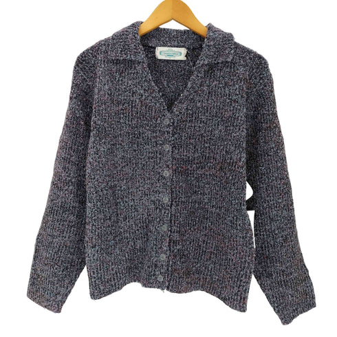 CLEMENTS WEST 襟付き ニット カーディガン レディース import:XL