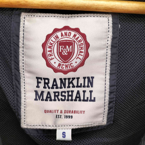 フランクリンマーシャル FRANKLIN&MARSHALL ジップアップ ナイロン パーカー メンズ import:S