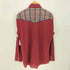 シアーズ Sears 70S WESTERN WEAR チェック 切り替え パールボタン L/S ウエスタン シャツ メンズ import:M