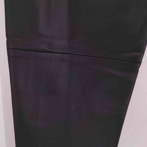 ザラ ZARA フェイクレザーテーパードパンツ メンズ EUR:44