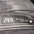 ザラ ZARA フェイクレザーテーパードパンツ メンズ EUR:44