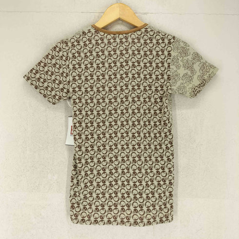 CLUTCH 総柄ミニTシャツ Y2K レディース