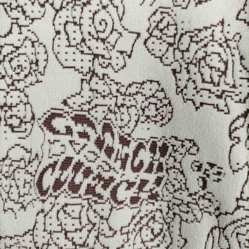 CLUTCH 総柄ミニTシャツ Y2K レディース