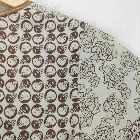 CLUTCH 総柄ミニTシャツ Y2K レディース