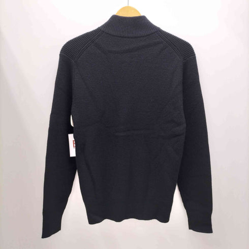 ピーエスポールスミス PS Paul Smith RIRIジップ ウール100% ダブルジップ ドライバーズニット メンズ import:M