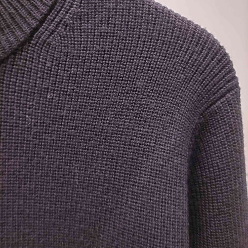 ピーエスポールスミス PS Paul Smith RIRIジップ ウール100% ダブルジップ ドライバーズニット メンズ import:M