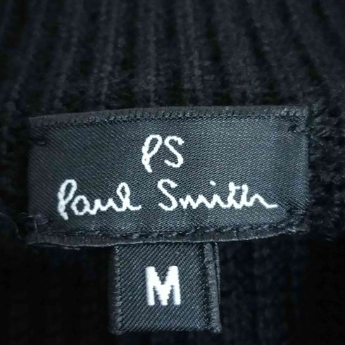 ピーエスポールスミス PS Paul Smith RIRIジップ ウール100% ダブルジップ ドライバーズニット メンズ import:M