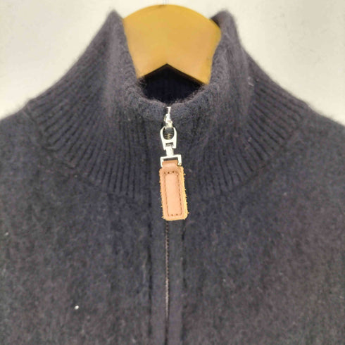アランフラッサー alan flusser PURE CASHMERE カシミヤ100 ハーフジップニット メンズ JPN:L