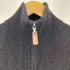 アランフラッサー alan flusser PURE CASHMERE カシミヤ100 ハーフジップニット メンズ JPN:L