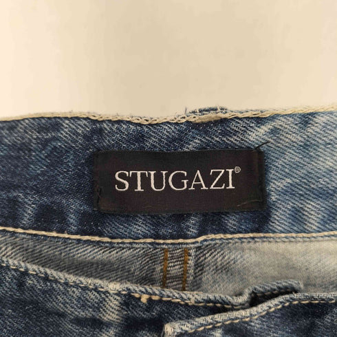 STUGAZI×CRAWLING DEATH ブリーチデザインデニムパンツ Y2K メンズ 36