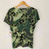 コムデギャルソン COMME des GARCONS 10 corso como カモ 総柄シアーリネンTシャツ メンズ S