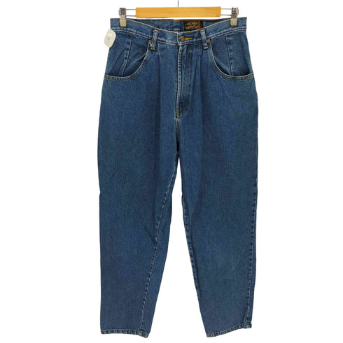 エディーバウアー Eddie Bauer 90S 黒タグ 1タック ワイド デニム パンツ メンズ 14