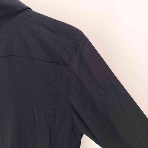 ダークビッケンバーグ DIRK BIKKEMBERGS ナイロンレーヨン ロングカフスシャツ メンズ L