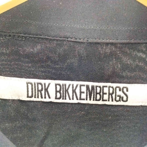 ダークビッケンバーグ DIRK BIKKEMBERGS ナイロンレーヨン ロングカフスシャツ メンズ L