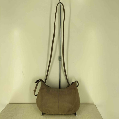 ビームス BEAMS TRES CHOUETTE レザー スタッズ リボン ショルダーバック レディース