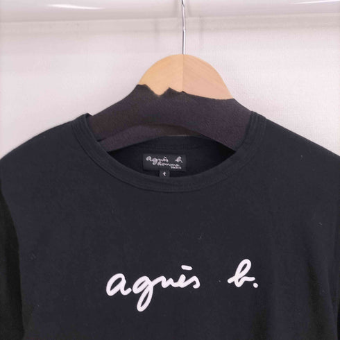 アニエスベーオム Agnes b.homme フロント ロゴプリント S/S Tシャツ メンズ JPN:1