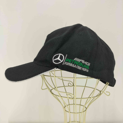 メルセデスベンツ MERCEDESBENZ ロゴ刺繍 メタルバック 6パネル キャップ メンズ
