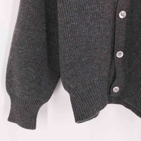 コムデギャルソンオム COMME des GARCONS HOMME 80S 88AW 川久保オム シェルボタン メランジ ウール カーディガン メンズ