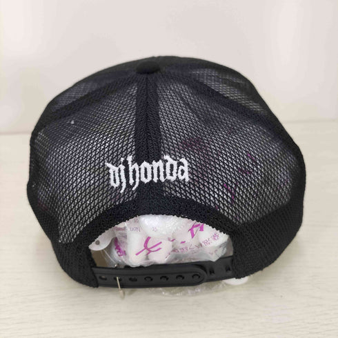 ディージェーホンダ DJ HONDA ロゴ刺繍メッシュ キャップ メンズ