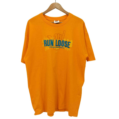 ナイキ NIKE TEAMタグ クルーネック Tシャツ メンズ import:L