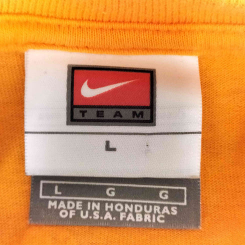ナイキ NIKE TEAMタグ クルーネック Tシャツ メンズ import:L