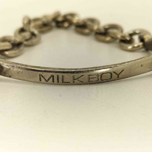 ミルクボーイ MILKBOY IDチェーンブレスレット メンズ