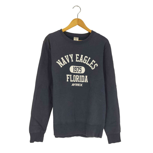アヴィレックス AVIREX Navy Eagles 1975 Florida トレーナー メンズ JPN:L