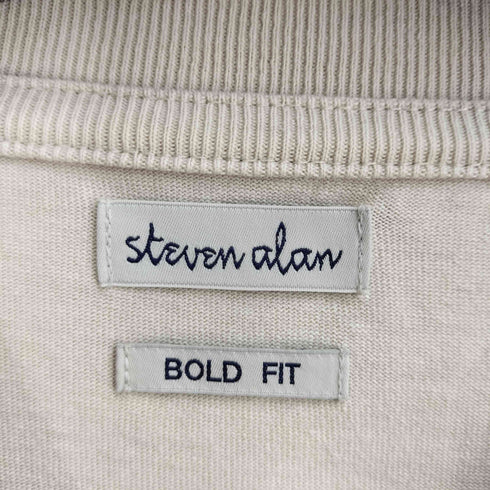 スティーブンアラン Steven Alan HI-DENS CREW NECK SHORT SLEEVE TEE-BOLD メンズ JPN:XL