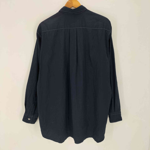 コムデギャルソンオム COMME des GARCONS HOMME 90s 田中オム 染色加工 ホワイトステッチシャツ メンズ