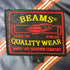ビームス BEAMS 裏地メッシュ ストライプ ナイロンフーディ メンズ JPN:L