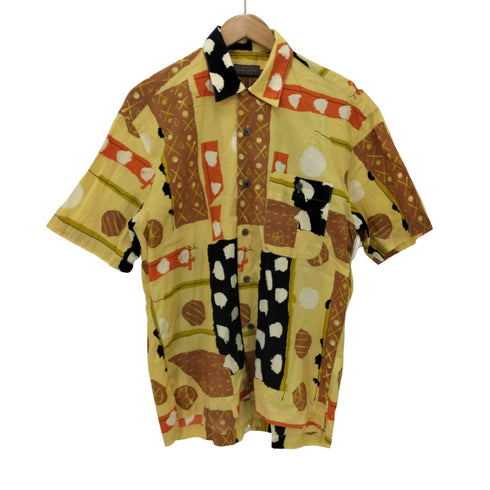 DANIEL HECHTER 総柄 S/S シャツ ボックスシルエット メンズ import:M