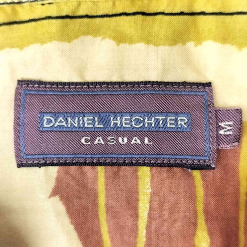 DANIEL HECHTER 総柄 S/S シャツ ボックスシルエット メンズ import:M