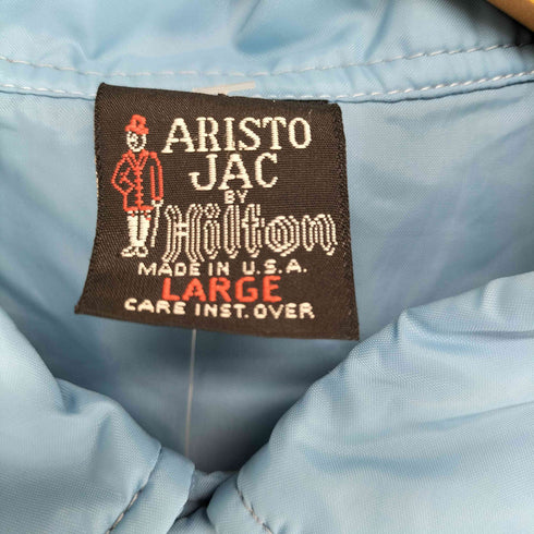 アリストジャック ARISTO JAC プリントナイロンコーチジャケット メンズ import:L