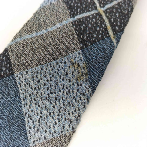 イッセイミヤケデザインスタジオ im ISSEY MIYAKE DESIGN STUDIO 絹 シルク 100% レジメンタル ネクタイ メンズ