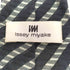 アイムイッセイミヤケ im ISSEY MIYAKE 絹 シルク 100% レジメンタル ストライプ ネクタイ メンズ