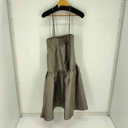 BeBeod Dot jacquard ジャンパースカート レディース M-L