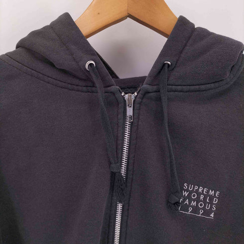 シュプリーム Supreme WORLD FAMOUS ZIP UP HOODED SWEATSHIRT メンズ import:L