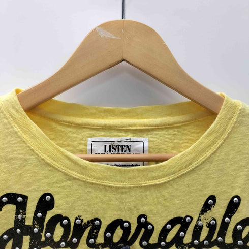 LISTEN HEARTBERT Y2K スニーカー刺繍 Tシャツ レディース JPN:M