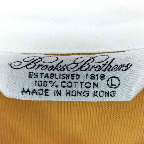 ブルックスブラザーズ BROOKS BROTHERS コットンラガーシャツ メンズ import:L
