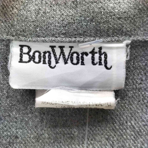 ボンワース BonWorth ジップアップジャケット 襟付き メンズ JPN:S