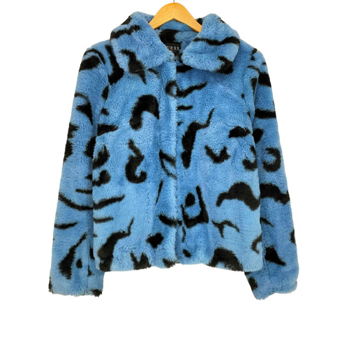 ゲス GUESS タイガー柄 フェイクファー レディース import:XS