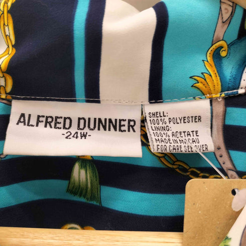アルフレッドダナー ALFRED DUNNER 総柄ジップアップジャケット メンズ 24W