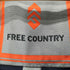 フリーカントリー free country リップストップ中綿ジップアップジャケット メンズ JPN:XL