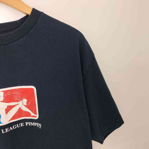 アルスタイルアパレルアクティブウェアー ALSTYLE APPAREL & ACTIVEWEAR 00s プロ野球リーグ ロゴ サンプリング S/S Tシャツ メンズ import:L
