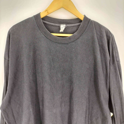ロサンゼルスアパレル Los Angeles Apparel USA製 6.5OUNCE ヘビーウェイト L/S クルーネック Tシャツ メンズ import:XL