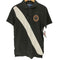 ポロバイラルフローレン Polo by RALPH LAUREN CUSTOM FIT ワッペン 鹿の子 バイカラー S/S ポロシャツ メンズ import:L
