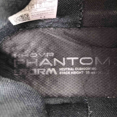 アンダーアーマー UNDER ARMOUR HOVR Phantom 3 Storm Triple Black メンズ JPN:30