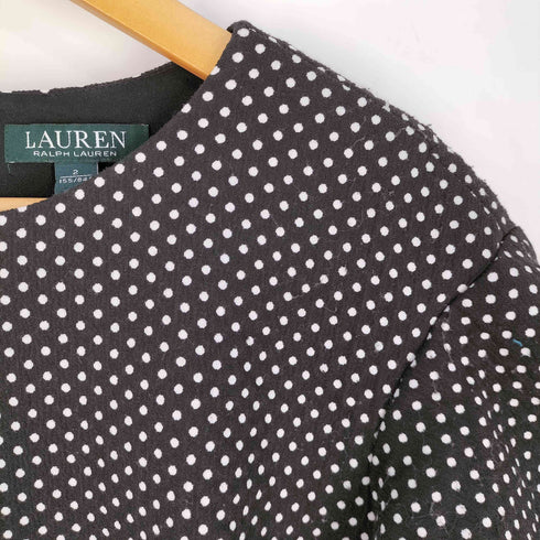 ローレンラルフローレン LAUREN RALPH LAUREN ドット 半袖 ワンピース レディース JPN:2