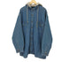 ピューリタン PURITAN 裏地フリースフーデッドデニムジャケット メンズ import:XL